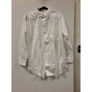 VF Imagewear White Long Sleeve Button Down Dress Shirt Mens 16.5 33‎